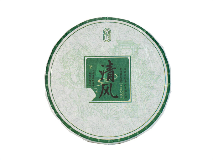 [斗记茶业] 2024年 2401清风饼茶 生茶 200g