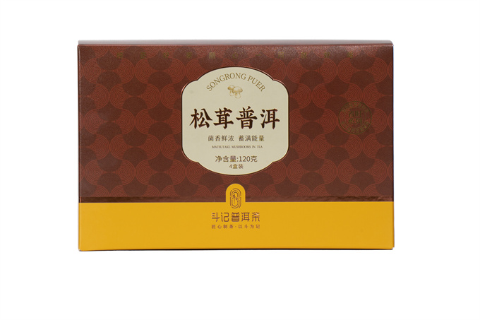 [斗记茶业] 2024年 2401松茸普洱 熟茶 30g